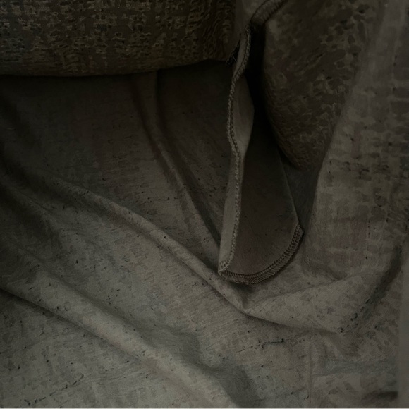 NWT Pact Revive Swing Dress Green Pattern Long Sleeve Dress Size Small - Picture 6 of 8